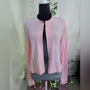 NWOT Ann Taylor Essential Open Cardigan In Pink Size S